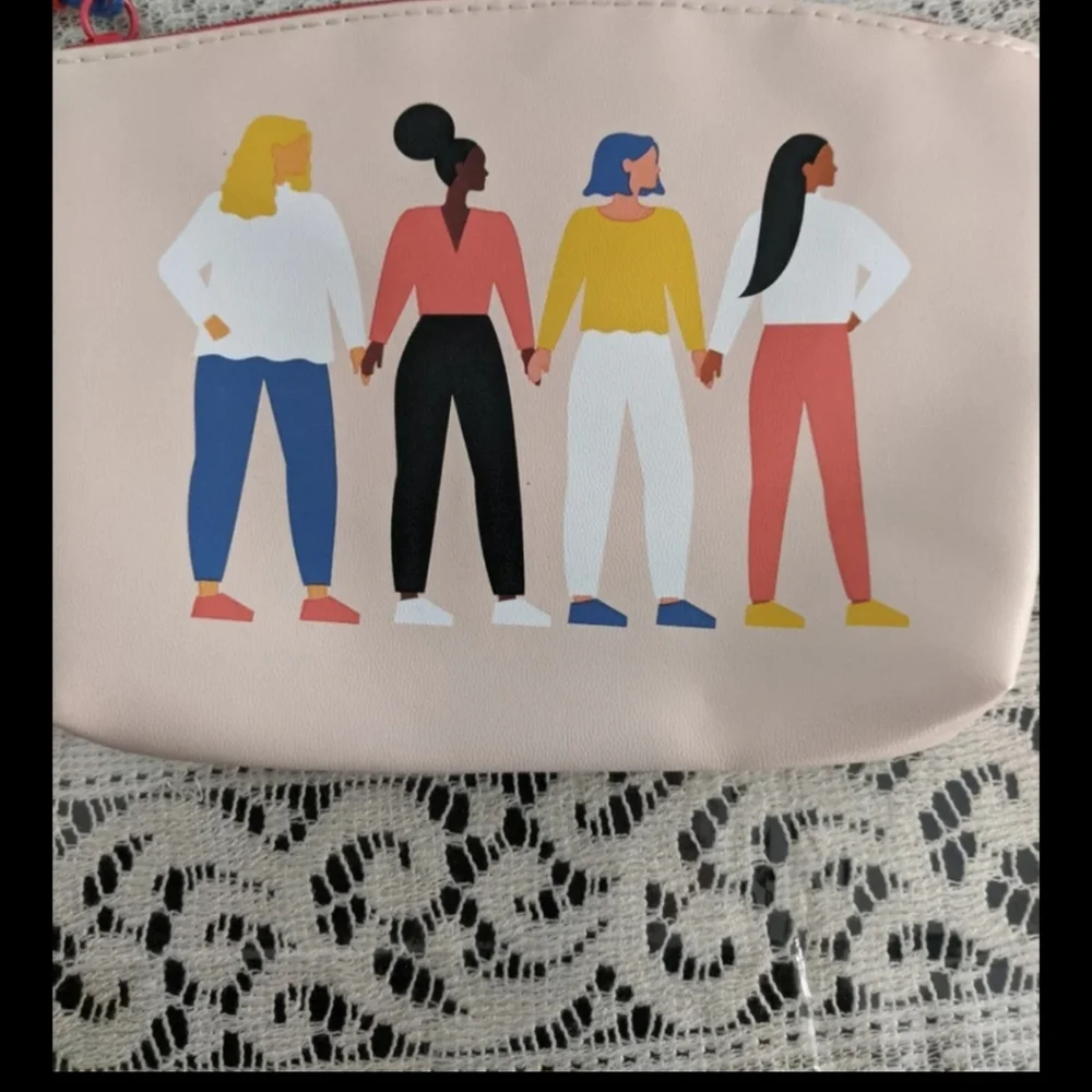 Fashion Cosmetic Makeup Bag Pouch Travel Accessories Swag Goodie Bag Bridal Gift
